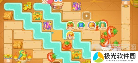 保卫萝卜4法老归来第64关怎么过 法老归来第64关通关指南