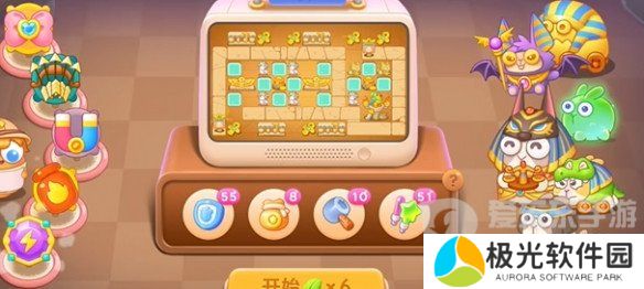 保卫萝卜4法老归来第57关怎么过 法老归来第57关详细通关流程