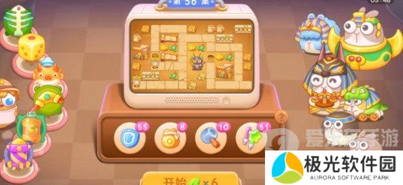 保卫萝卜4法老归来第56关怎么打 法老归来第56关图文攻略