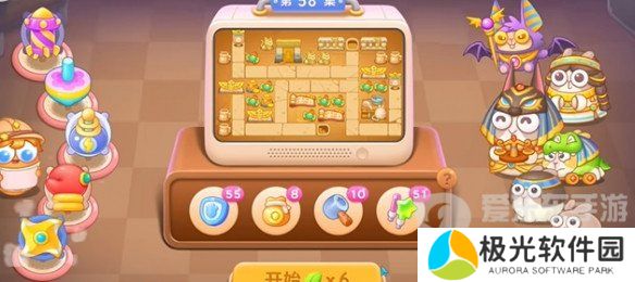 保卫萝卜4法老归来第58关怎么过 法老归来第58关通关流程图