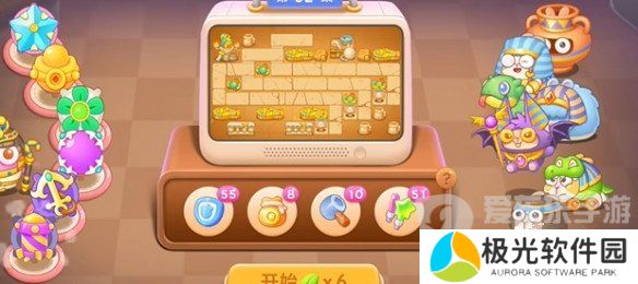 保卫萝卜4法老归来第62关怎么过 法老归来第62关详细通关流程图