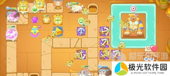 保卫萝卜4法老归来第39关怎么过 法老归来第39关通关指南