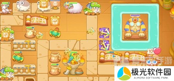 保卫萝卜4法老归来第39关怎么过 法老归来第39关通关指南