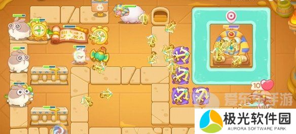 保卫萝卜4法老归来第39关怎么过 法老归来第39关通关指南