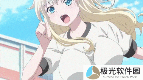 两只大兔子来回晃动的图片动图gif 动漫二次元