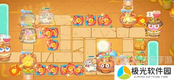 保卫萝卜4法老归来第26关怎么过 法老归来第26关通关布局