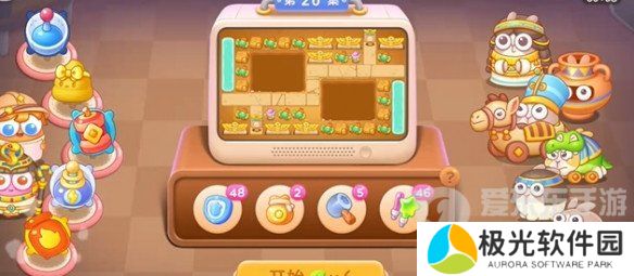 保卫萝卜4法老归来第26关怎么过 法老归来第26关通关布局