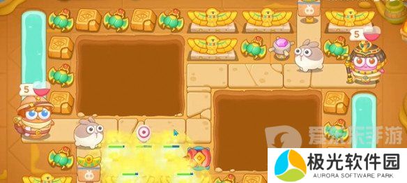 保卫萝卜4法老归来第26关怎么过 法老归来第26关通关布局