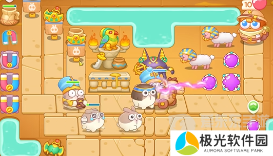 保卫萝卜4法老归来第24关怎么打 法老归来第24关攻略详解