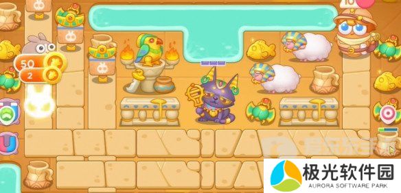 保卫萝卜4法老归来第24关怎么打 法老归来第24关攻略详解