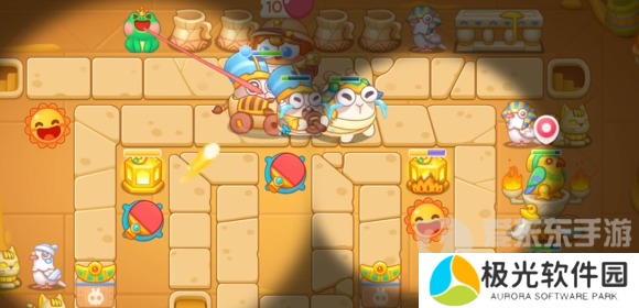 保卫萝卜4法老归来第94关怎么过 法老归来第94关布局方案