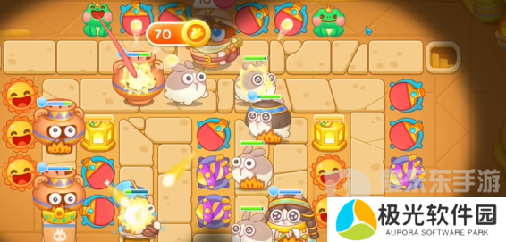 保卫萝卜4法老归来第94关怎么过 法老归来第94关布局方案