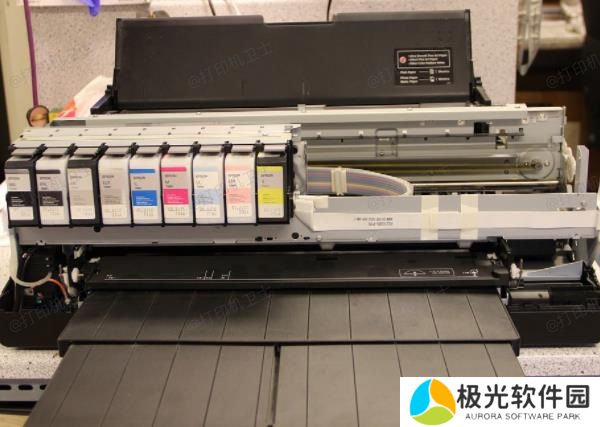 检查打印机滚轮