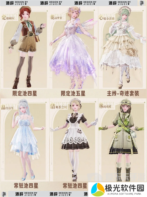 无限暖暖公测套装有哪些 无限暖暖公测套装整理汇总