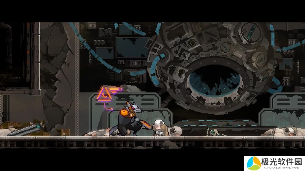 赛博朋克像素风肉鸽动作游戏《独自屹立》现已推出试玩Demo