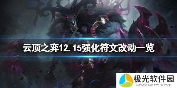 《云顶之弈》12.15强化符文有什么变化？.15强化符文改动一览[多图]图片1