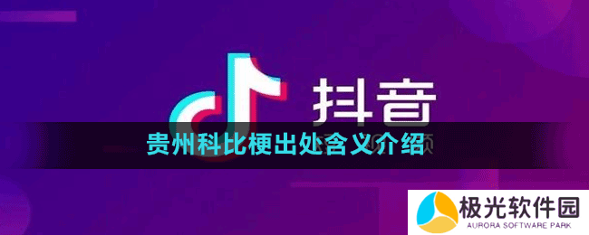 贵州科比梗出处含义介绍