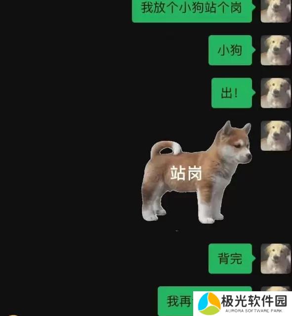 站岗小狗梗出处含义介绍
