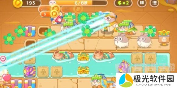 保卫萝卜4法老归来第3关怎么过 法老归来第3关完美布局方案