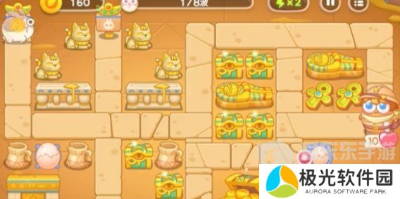 保卫萝卜4法老归来第2关怎么过 保卫萝卜4法老归来第2关通关指南