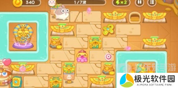 保卫萝卜4法老归来第4关怎么过 法老归来第4关通关秘籍