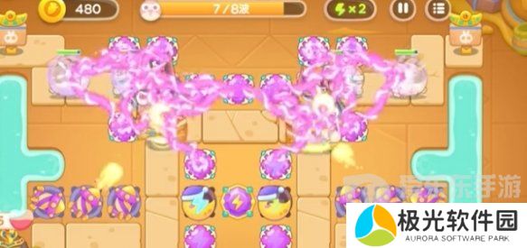 保卫萝卜4法老归来第5关怎么过 法老归来第5关通关图文详解