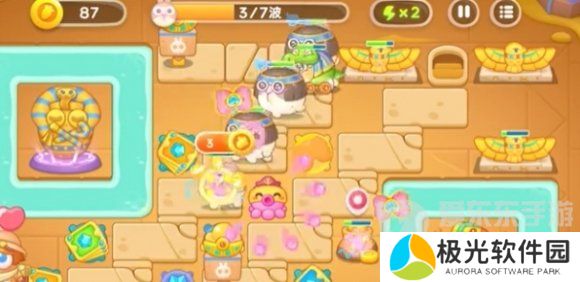 保卫萝卜4法老归来第4关怎么过 法老归来第4关通关秘籍