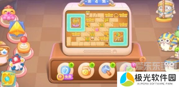 保卫萝卜4法老归来第4关怎么过 法老归来第4关通关秘籍