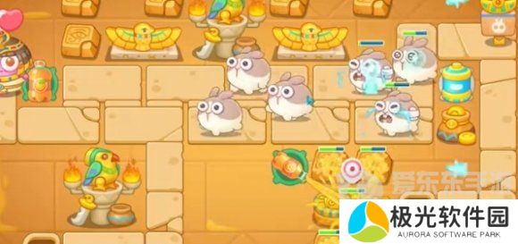 保卫萝卜4法老归来第12关怎么过 法老归来第12关图文通关攻略