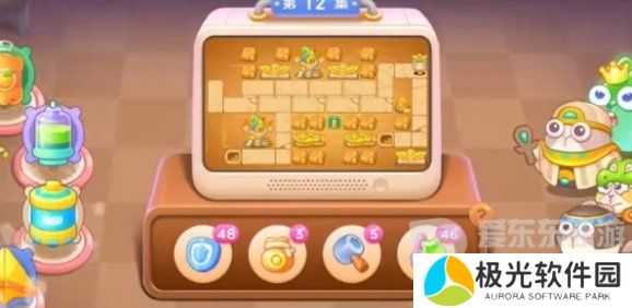 保卫萝卜4法老归来第12关怎么过 法老归来第12关图文通关攻略