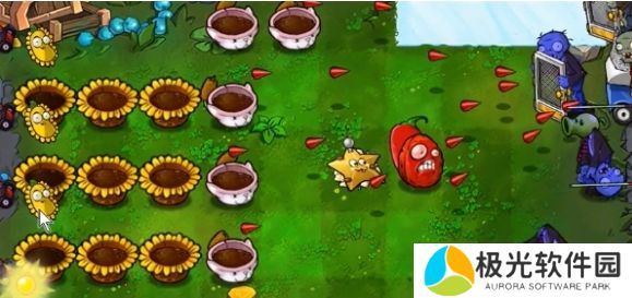 植物大战僵尸杂交版冒险模式50过关方法