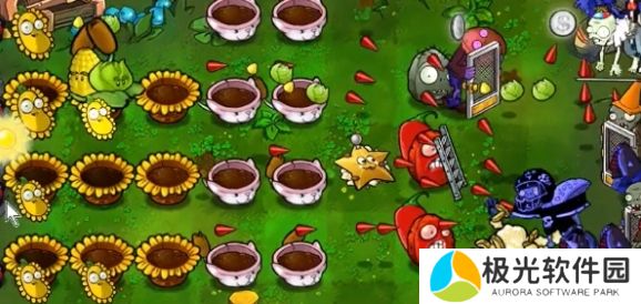 植物大战僵尸杂交版冒险模式50过关方法