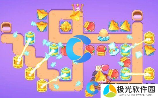 保卫萝卜4阿波与魔法宝藏第二关通关攻略