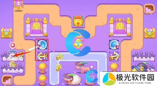 保卫萝卜4阿波与魔法宝藏第四关图文攻略