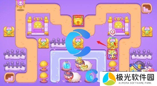 保卫萝卜4阿波与魔法宝藏第四关图文攻略