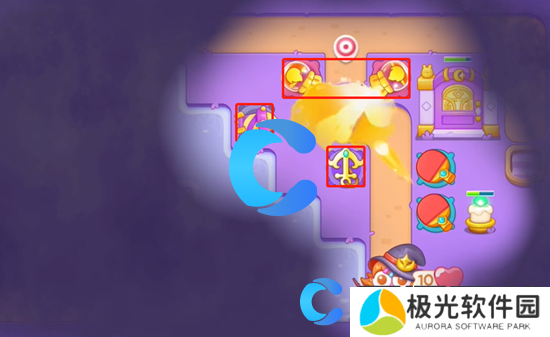 保卫萝卜4阿波与魔法宝藏第七关图文攻略