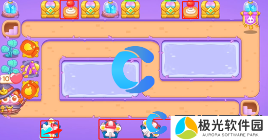 保卫萝卜4阿波与魔法宝藏第十关图文攻略