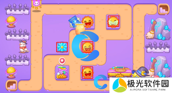 保卫萝卜4阿波与魔法宝藏第五关图文攻略