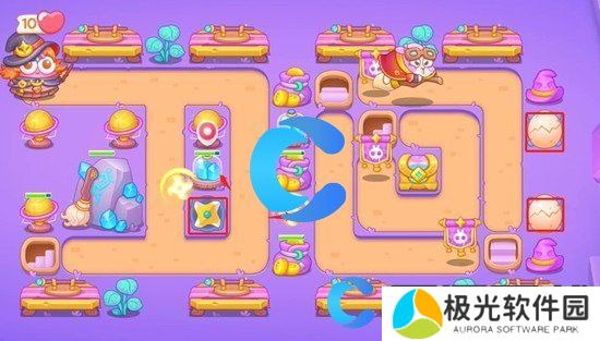 保卫萝卜4阿波与魔法宝藏第三关通关攻略