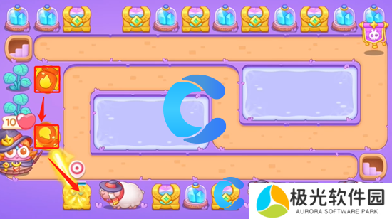 保卫萝卜4阿波与魔法宝藏第十关图文攻略