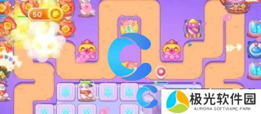 保卫萝卜4阿波与魔法宝藏第十四关图文攻略