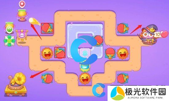 保卫萝卜4阿波与魔法宝藏第一关通关攻略