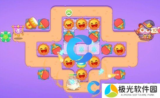 保卫萝卜4阿波与魔法宝藏第一关通关攻略