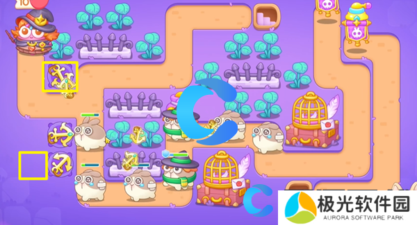 保卫萝卜4阿波与魔法宝藏第二十二关图文攻略