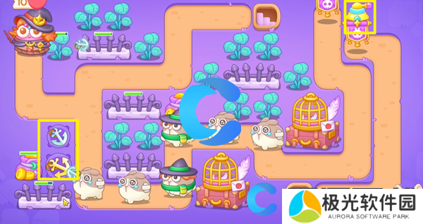 保卫萝卜4阿波与魔法宝藏第二十二关图文攻略