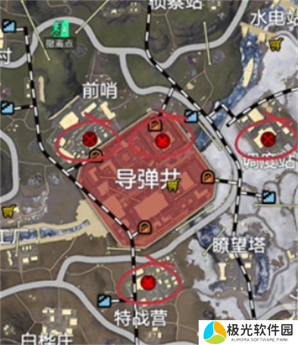 和平精英地铁逃生冰河禁区打野点在哪 和平精英地铁逃生冰河禁区打野点位置一览