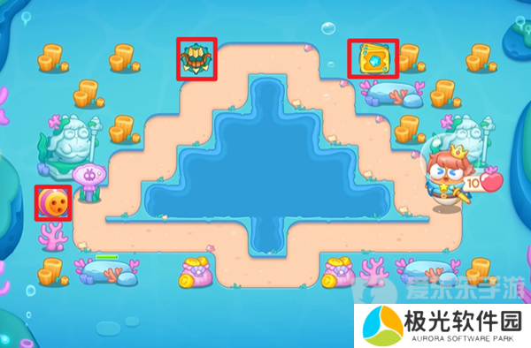 保卫萝卜4海的闺女109关怎么过 海的闺女109关攻略图文详解