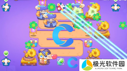 保卫萝卜4阿波与魔法宝藏第五十九关图文攻略 保卫萝卜4阿波与魔法宝藏第五十九关图文攻略