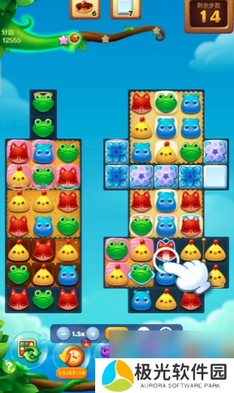 开心消消乐怎么过隐藏关461关