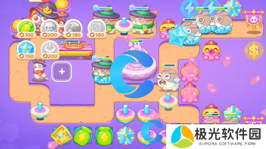 保卫萝卜4阿波与魔法宝藏第五十五关图文攻略